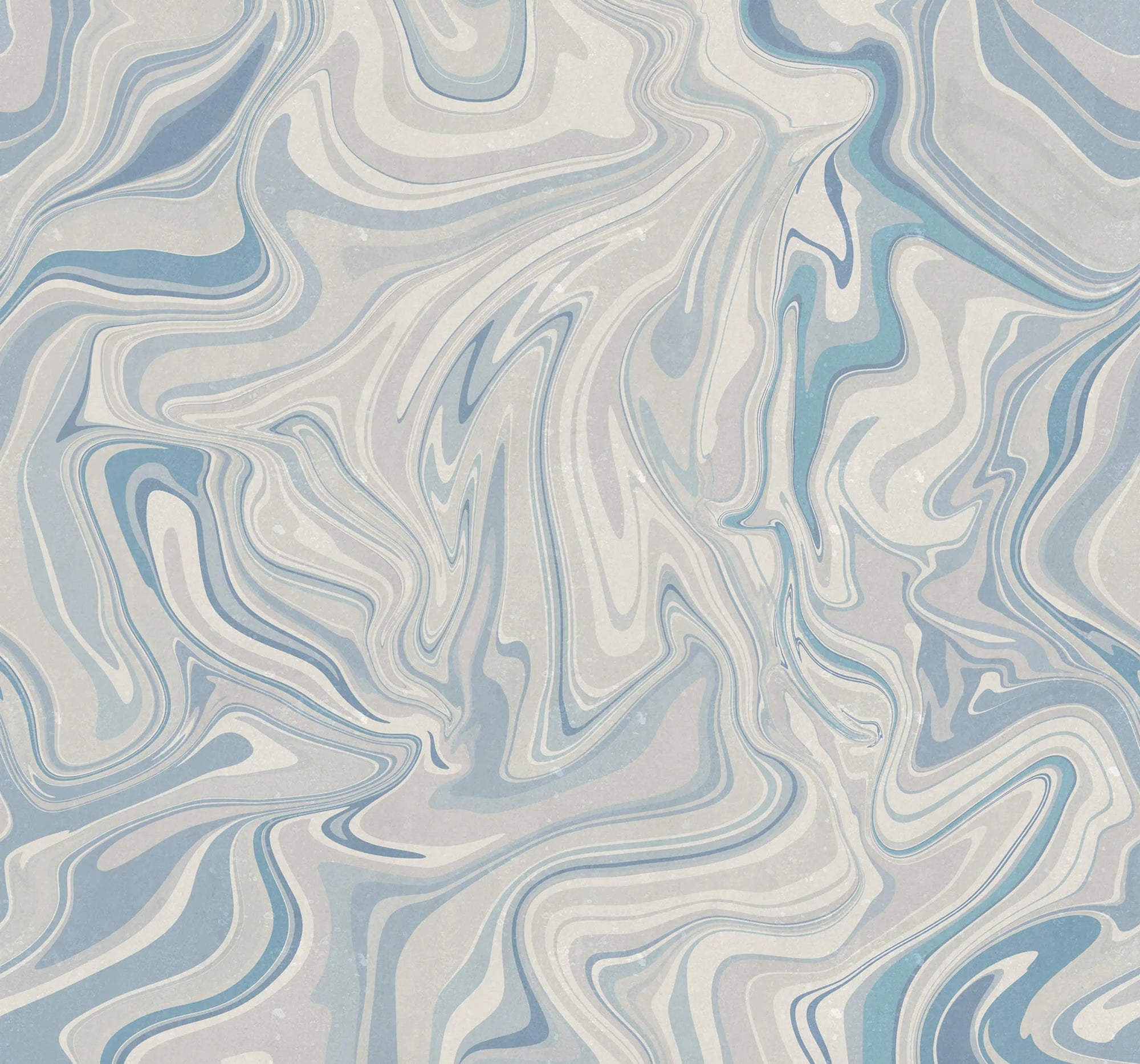 Klint Misty Blue Wallpaper Mural