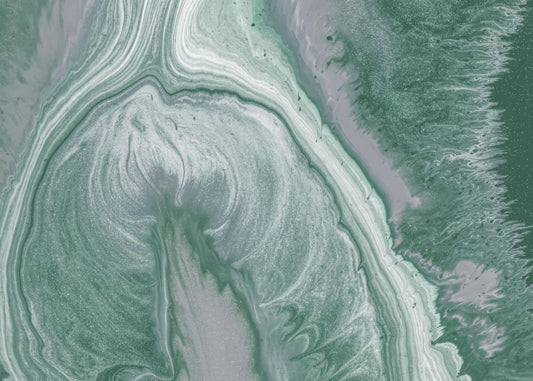 Green Marble Wallpaper Mural