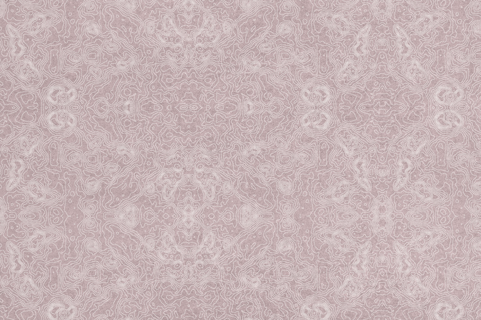 Chaotic Curves Design Wallpaper - Mauve