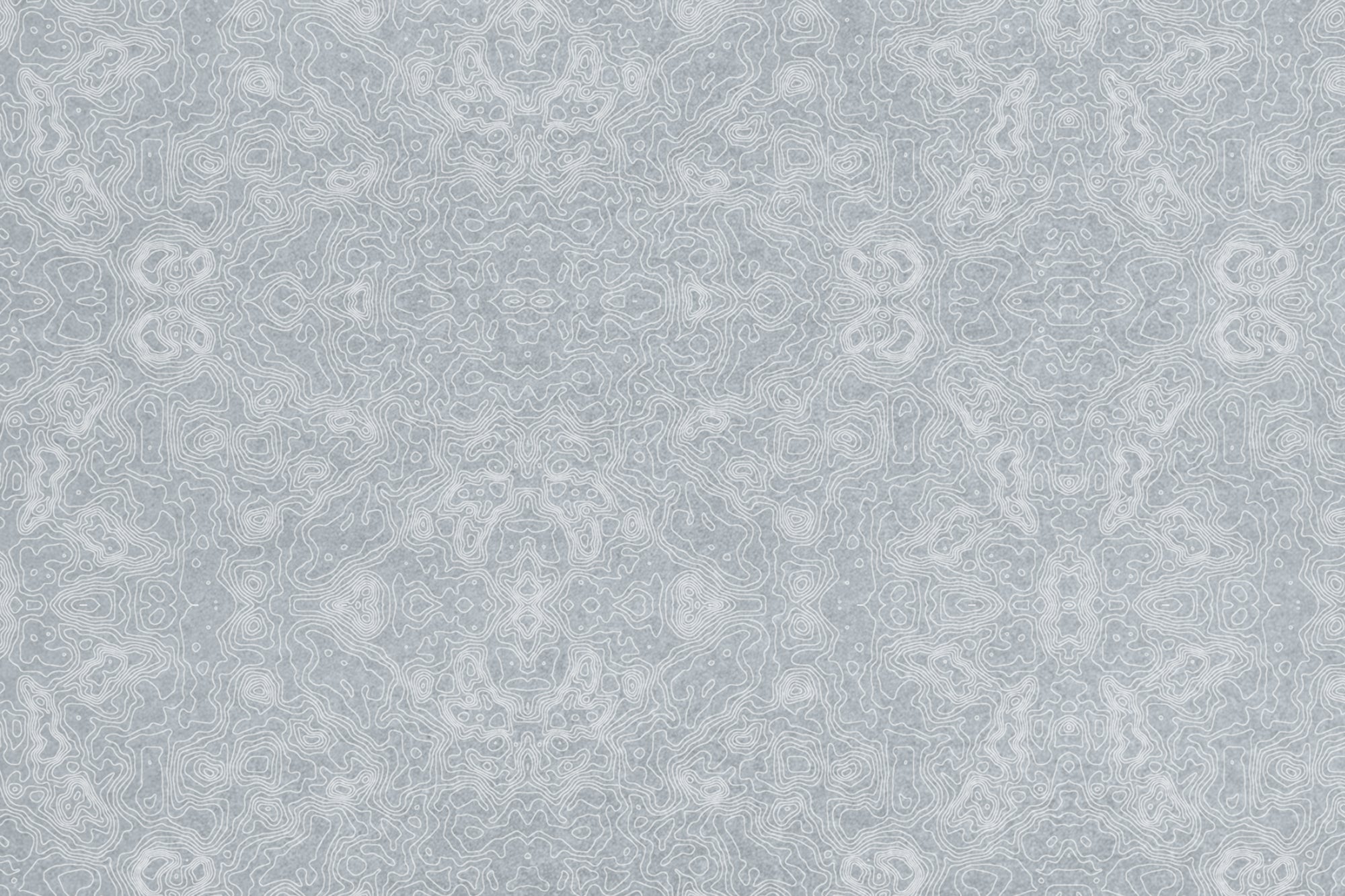 Chaotic Curves Design Wallpaper - Blue