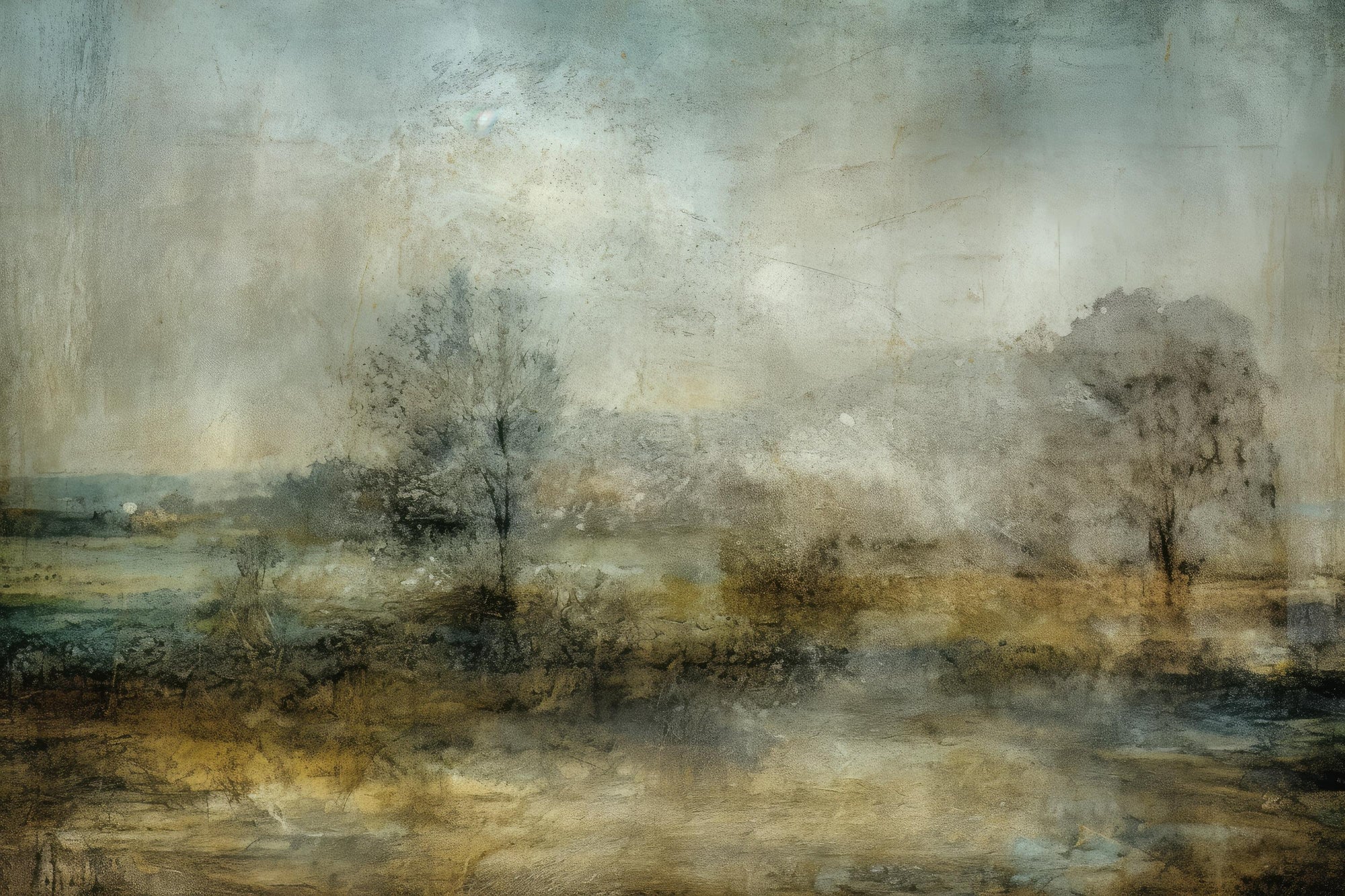 Vintage Forest Wallpaper Mural