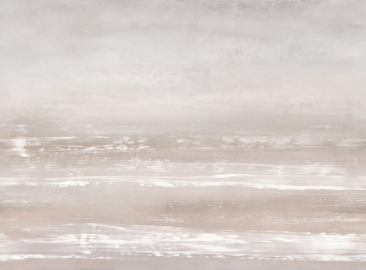 Soft Neutral Abstract Wall Mural