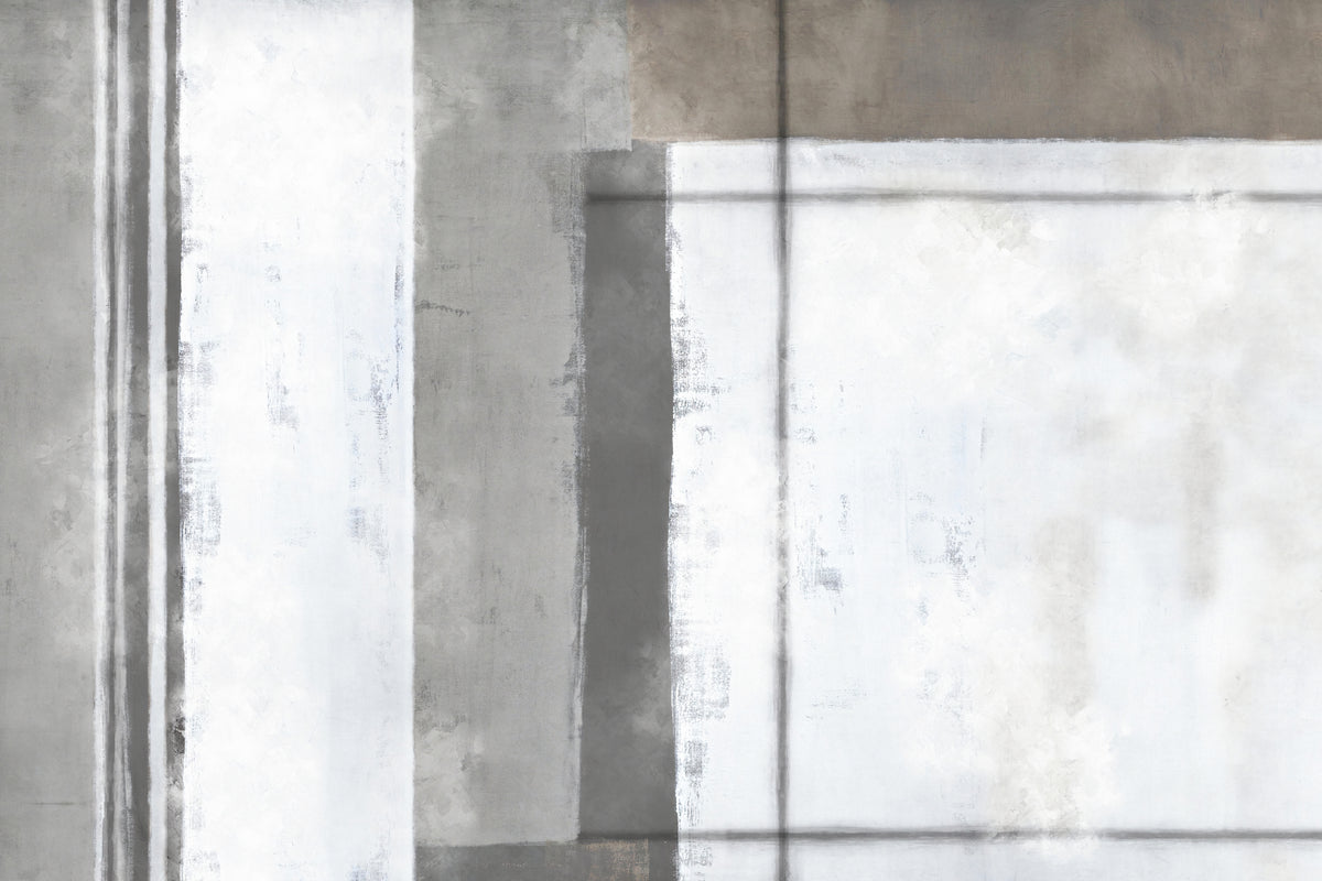 Minimalist Geometric Abstract Wall Mural in your room