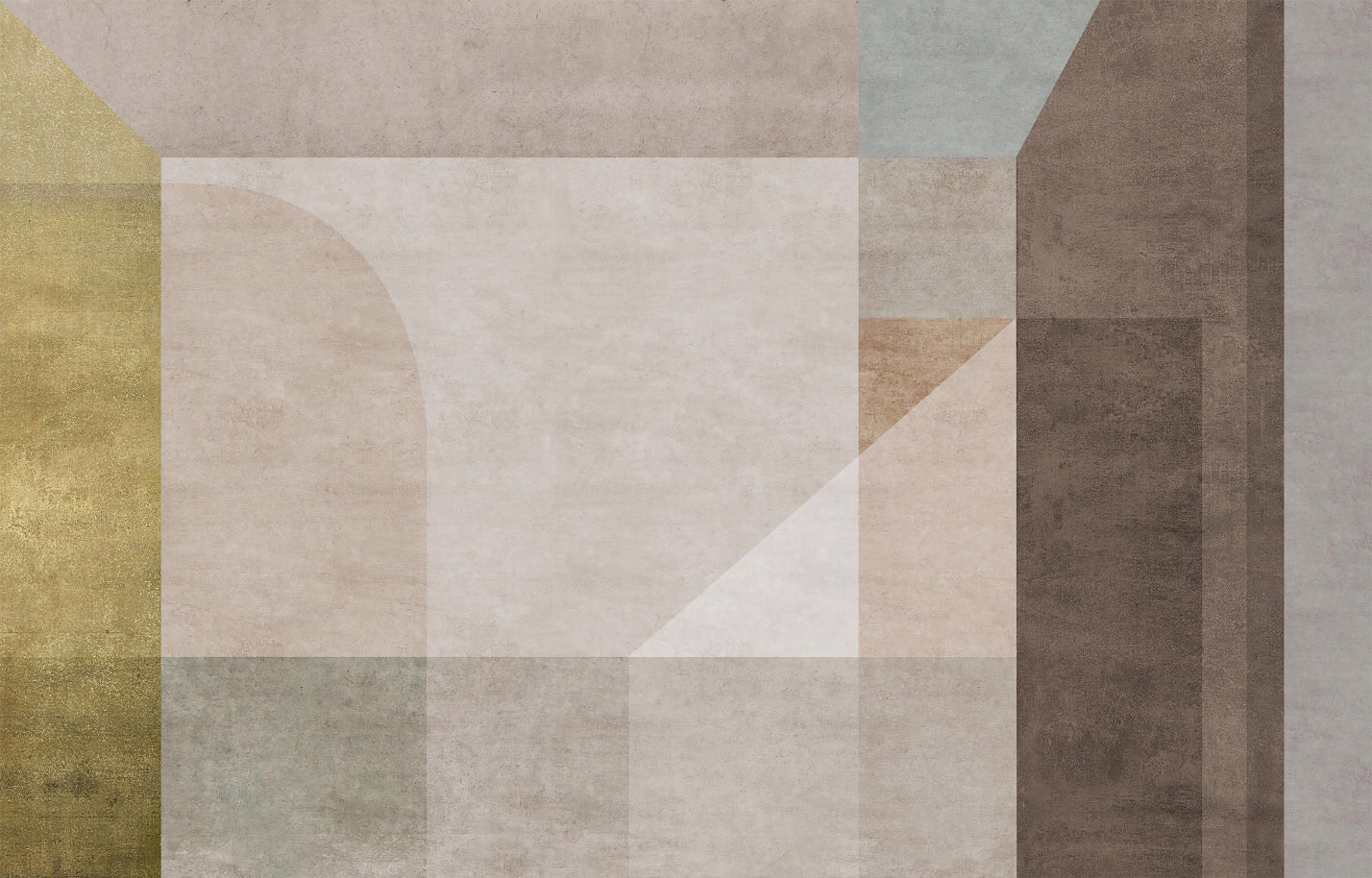 Modern Geometric Textured Wall Mural in your room — zoomed