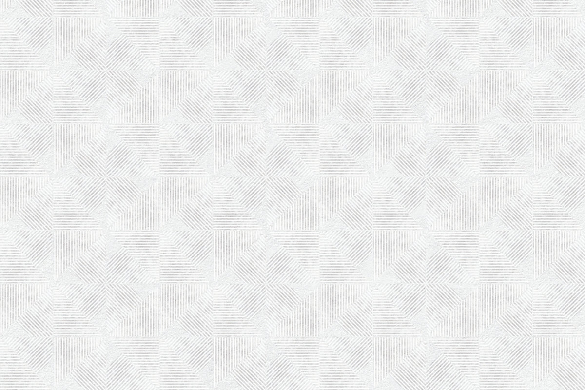 Modern Grey Geometric Wallpaper in your room
