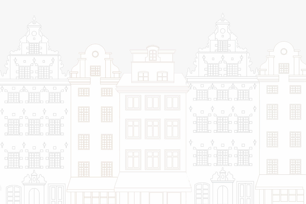 Vintage Architectural Building Wallpaper in your room