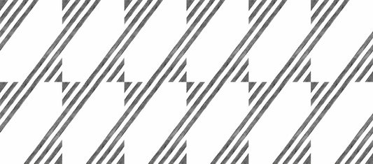 Modern Geometric Black and White Wallpaper