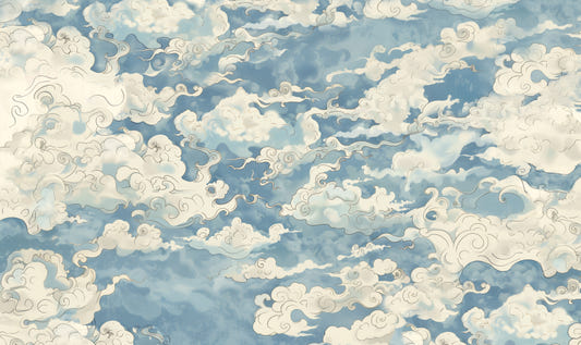 Ethereal Drift Cloud Wallpaper