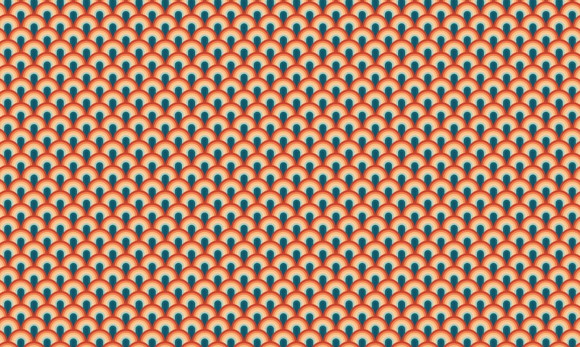 Radiant Rhythm Art Deco Wallpaper