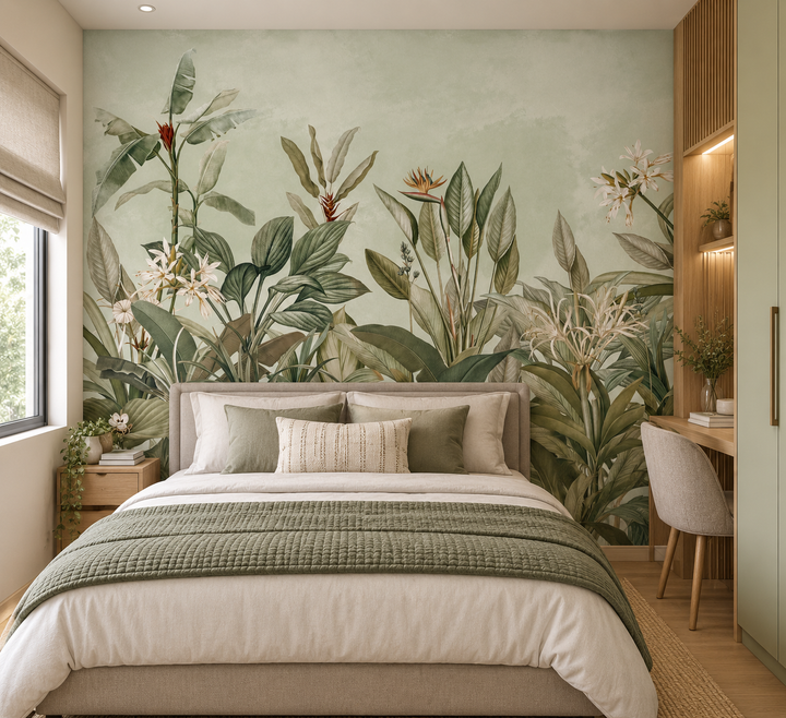 Botanical Serenity Wall Mural