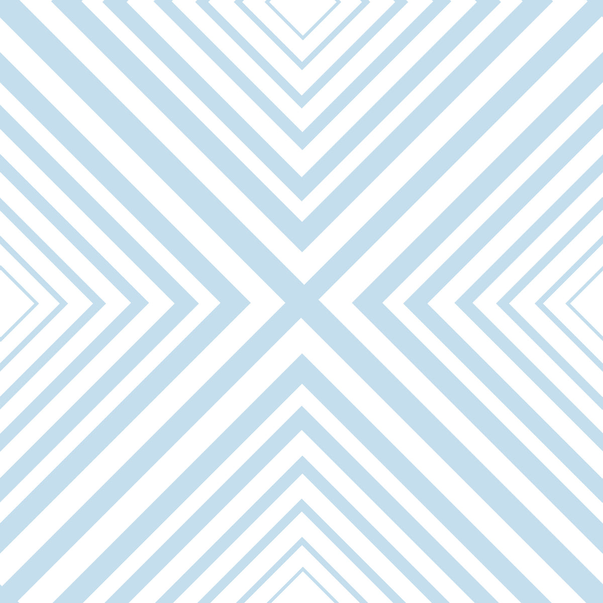 Sky Blue Chevron Wallpaper⁠ in your room