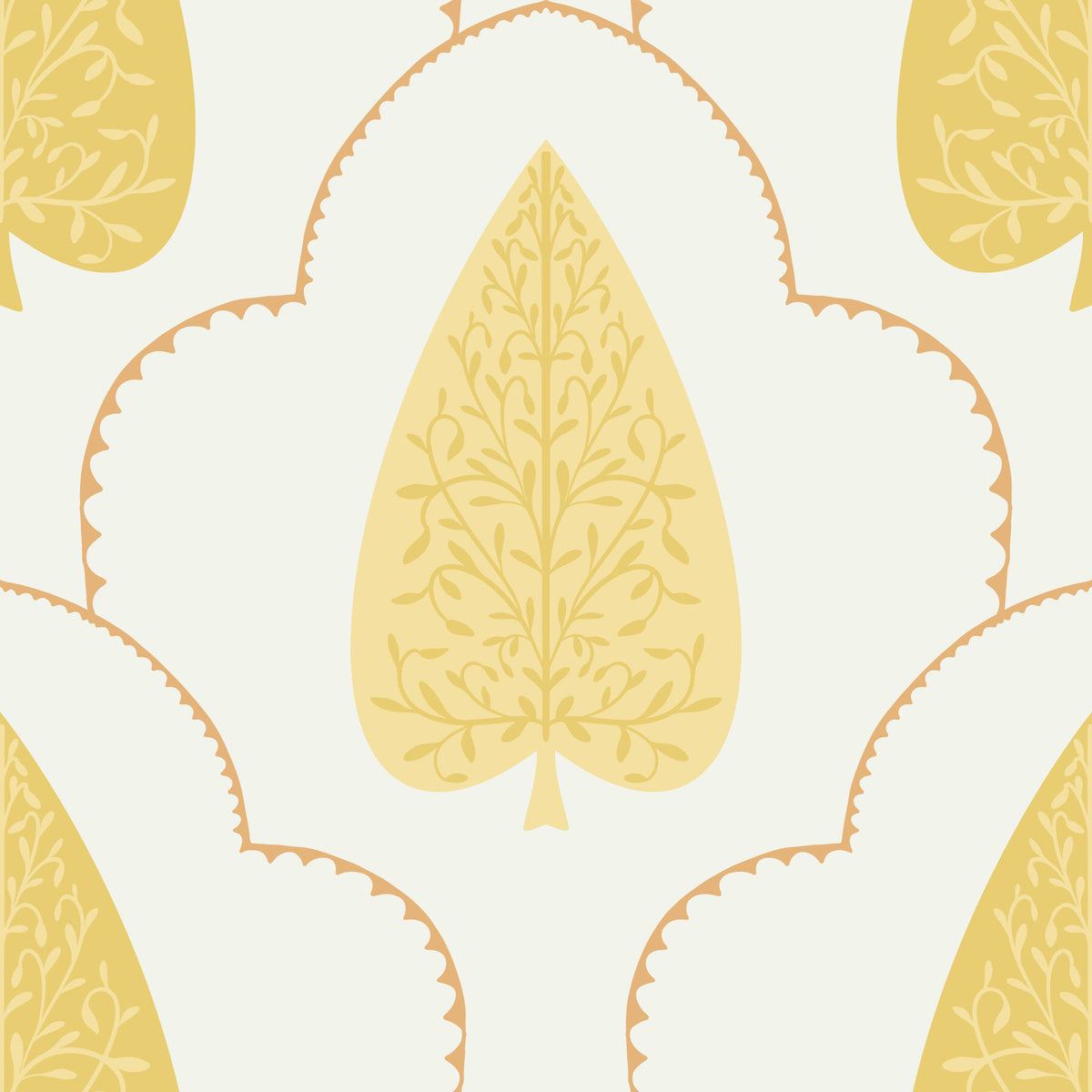 Golden Branch Wallpaper⁠ in your room