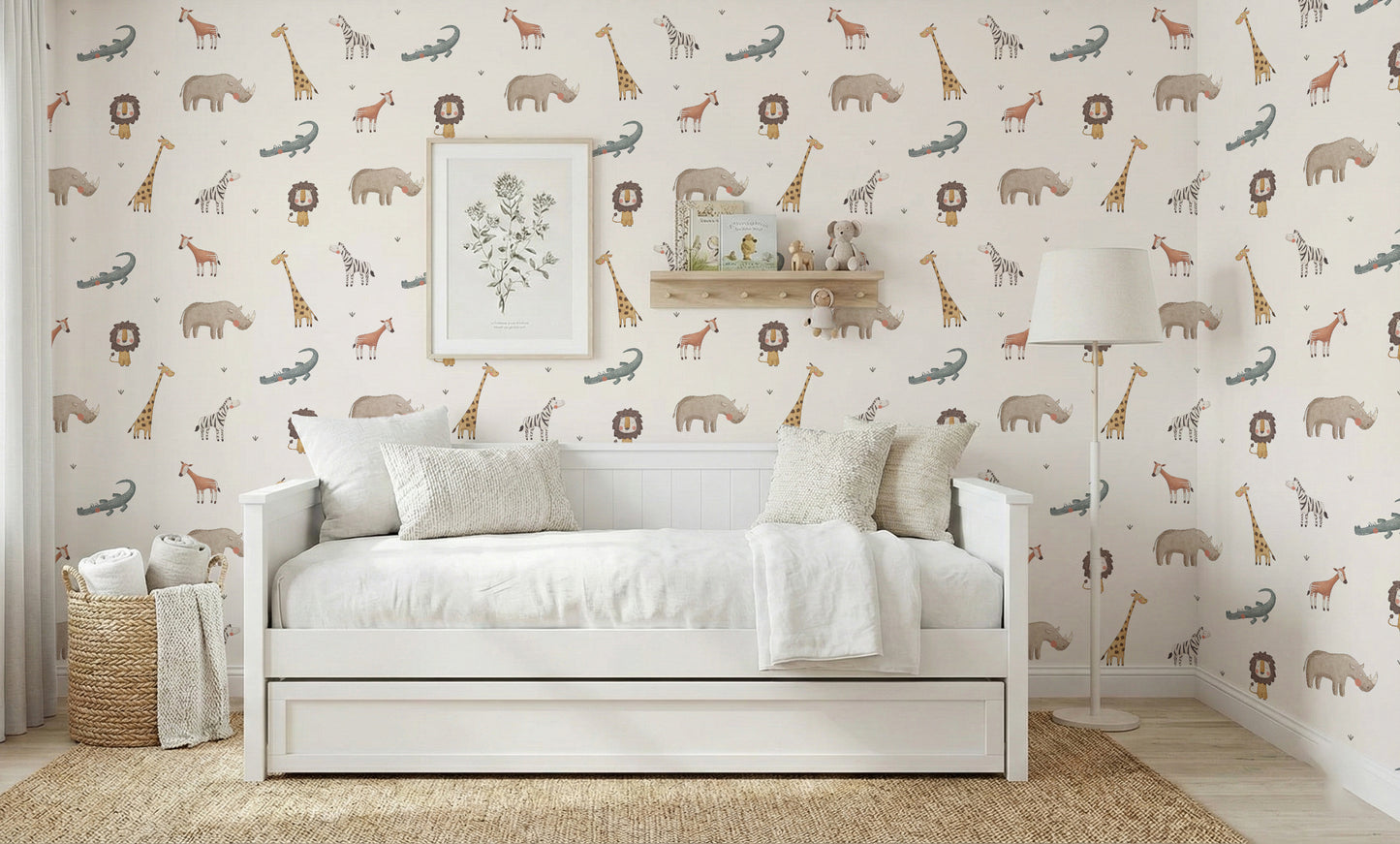 Jungle Safari Animals Wallpaper For Walls