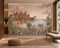 Palace by the Lake Wall Mural - RJM01