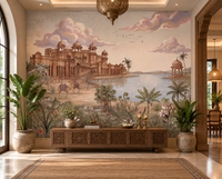 Palace by the Lake Wall Mural - RJM01