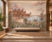 Palace by the Lake Wall Mural - RJM01