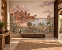 Palace by the Lake Wall Mural - RJM01
