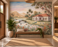 Whispering Garden Estate Wall Mural - RJM02