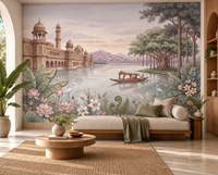 The Palace of Serene Waters Wall Mural-RJM04