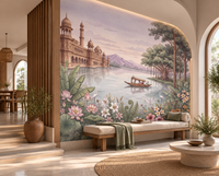 The Palace of Serene Waters Wall Mural-RJM04