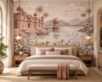 The Swan Lake Palace Wall Mural-RJM05