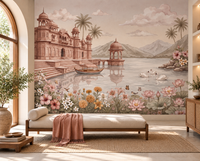The Swan Lake Palace Wall Mural-RJM05
