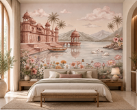 The Swan Lake Palace Wall Mural-RJM05