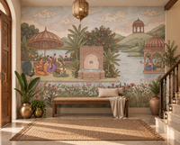 The Enchanted Garden of Raag Wall Mural-RJM08
