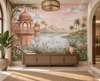 The Swan Lake Pavilion Wall Mural-RJM10