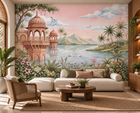 The Swan Lake Pavilion Wall Mural-RJM10