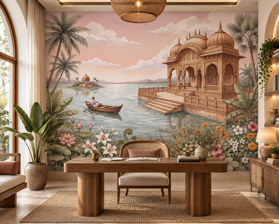 The Royal Waterside Pavilion Wall Mural-RJM14