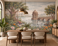 The Royal Banyan Garden Wall Mural-RJM18