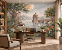 The Royal Banyan Garden Wall Mural-RJM18