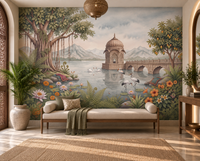 The Royal Banyan Garden Wall Mural-RJM18