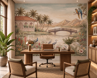 Jheel Kinara Wall Mural-RJM19