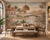 Jheel Kinara Wall Mural-RJM19