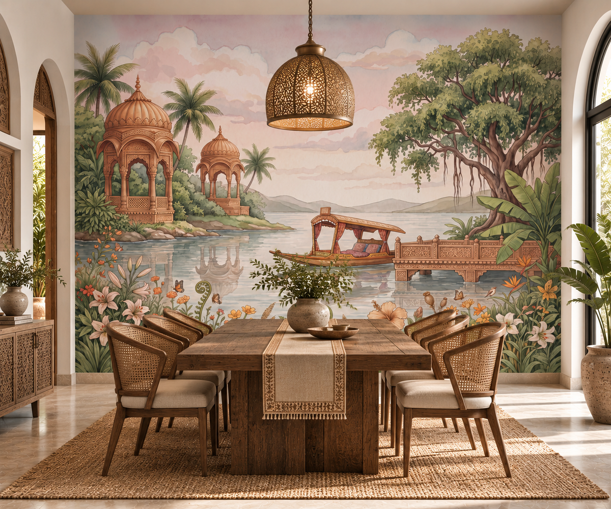 Raj Angan Wall Mural-RJM20