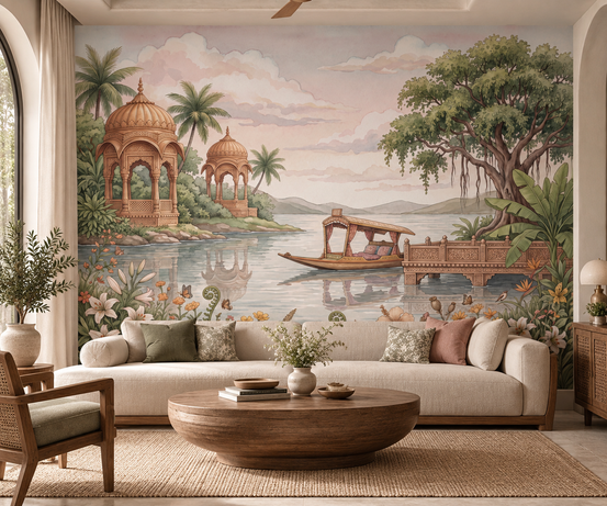 Raj Angan Wall Mural-RJM20