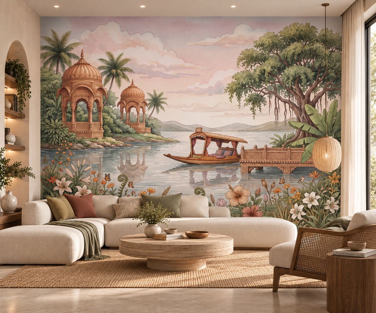 Raj Angan Wall Mural-RJM20
