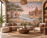 Pavitra Sarovar Wall Mural-RJM21