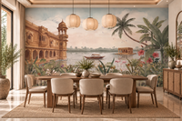 Jheel Mahal Wall Mural-RJM22