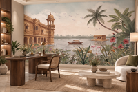 Jheel Mahal Wall Mural-RJM22
