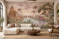 Gaja Ghat Wall Mural-RJM24