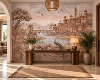 Rajputana River Palace Wall Mural-RJM25