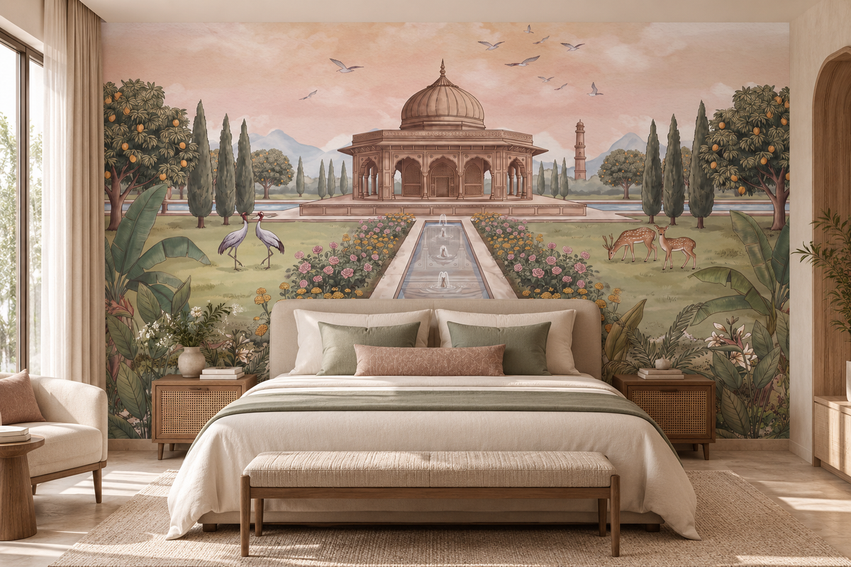 Baradari Bagh Royale Wall Mural-RJM26