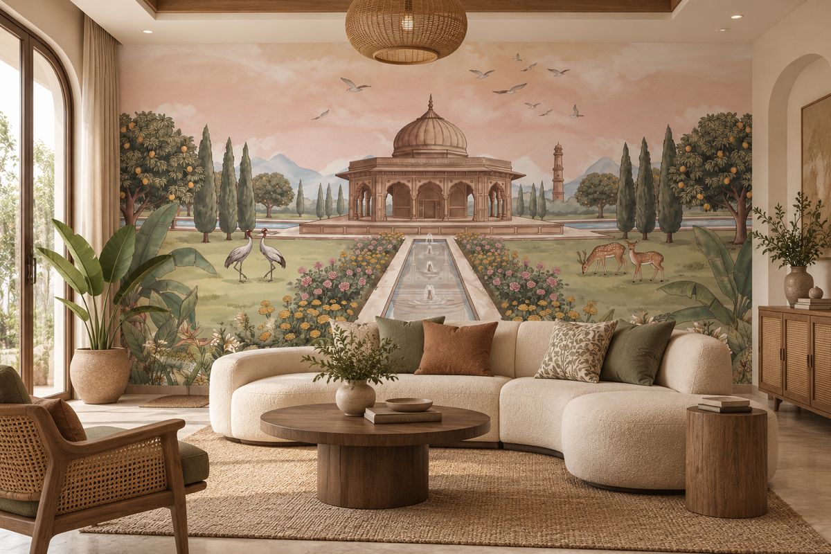 Baradari Bagh Royale Wall Mural-RJM26