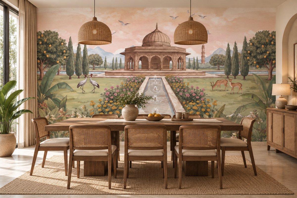 Baradari Bagh Royale Wall Mural-RJM26
