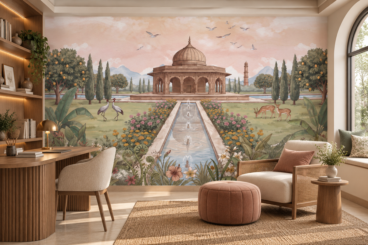 Baradari Bagh Royale Wall Mural-RJM26
