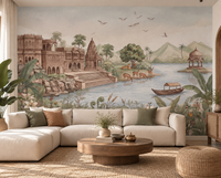 Haveli Ghat Wall Mural-RJM27