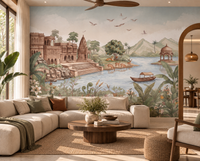 Haveli Ghat Wall Mural-RJM27